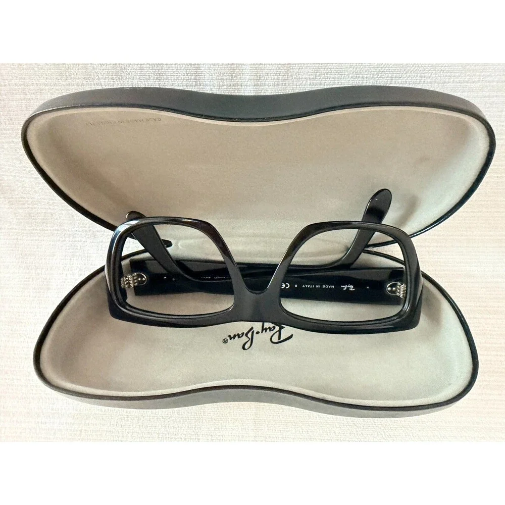 Lot of 7 Designer Eye Glass Frames - 4 pairs of Rayban/1 Coach/1 Oscar/1 Warby
